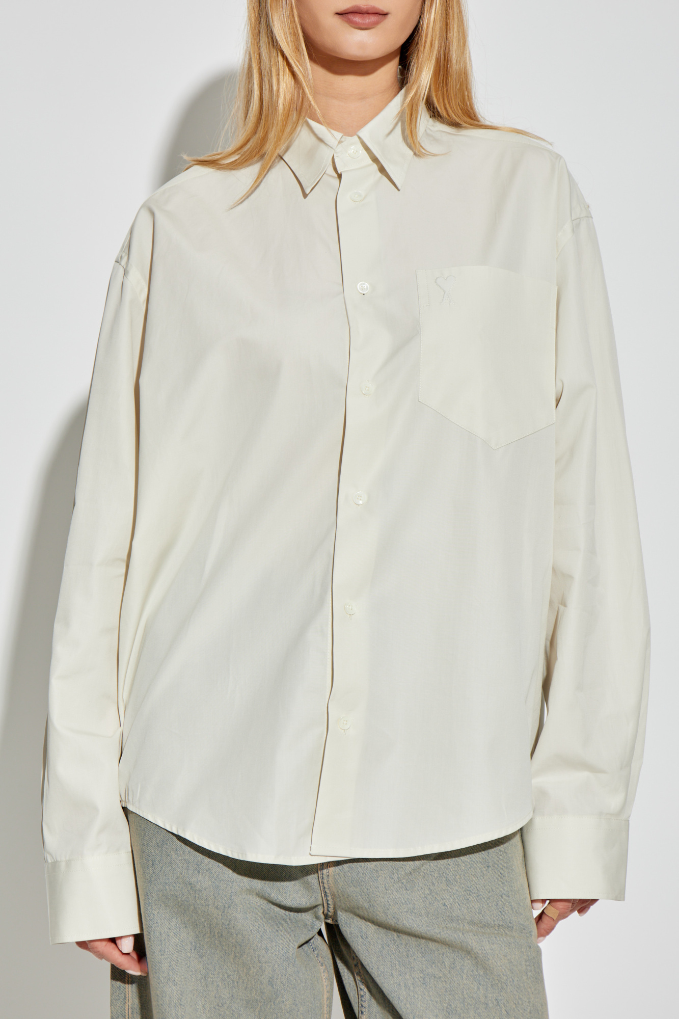 Ami Alexandre Mattiussi Shirt with logo | Men's Clothing
